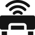 Wifi Icon with Small Robot Tech Below